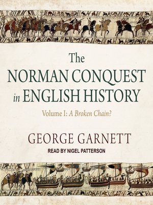 cover image of The Norman Conquest in English History, Volume 1